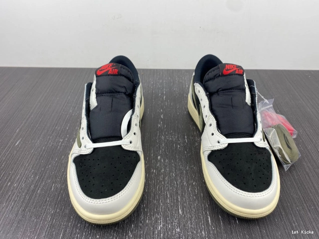 OG 1 Air DZ4137-106 WMNS Olive Jordan x Scott Low Travis 0520